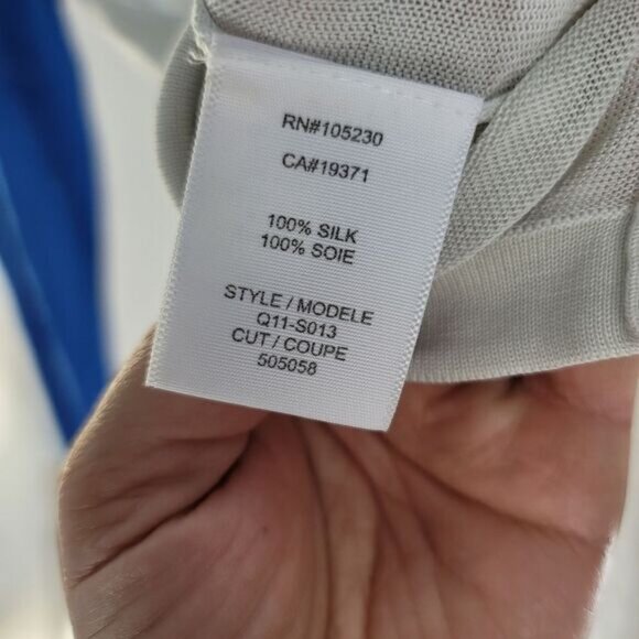 Equipment femme silk Raglan sleeve top - Picture 3 of 6